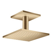 hansgrohe Axor pomme de douche plafond, 250x250 mm, 2 jets, bronze brossé