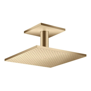 hansgrohe Axor pomme de douche plafond, 300x300 mm, 1 an, bronze brossé
