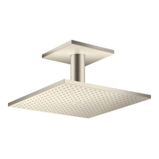 hansgrohe Axor pomme de douche plafond, 300x300 mm, 2 jets, inox brossé