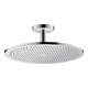 hansgrohe Axor pomme de douche plafond, 350 mm, 1 jet, chrome-1