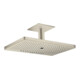 hansgrohe Axor Pomme de douche plafond, 460x300, 3 jets, nickel brossé-1