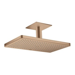 hansgrohe Axor pomme de douche plafond, 460x300 mm, 1j, brossé or