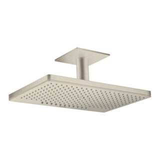 hansgrohe Axor pomme de douche plafond, 460x300 mm, 2 jets, nickel brossé