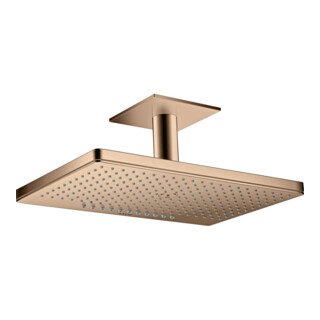 hansgrohe Axor pomme de douche plafond, 460x300 mm, 2 jets, poli or rose
