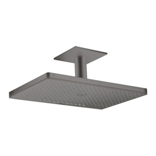 Hansgrohe Axor pomme de douche plafond, 460x300mm, 2 jets, bleu brossé vc