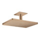 hansgrohe Axor pomme de douche plafond, 460x300mm, 2 jets, brossé or rose-1