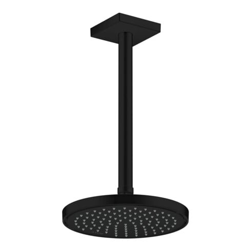 hansgrohe Axor pomme de douche plafond ou murale, 220 mm, 1 an, noir mat