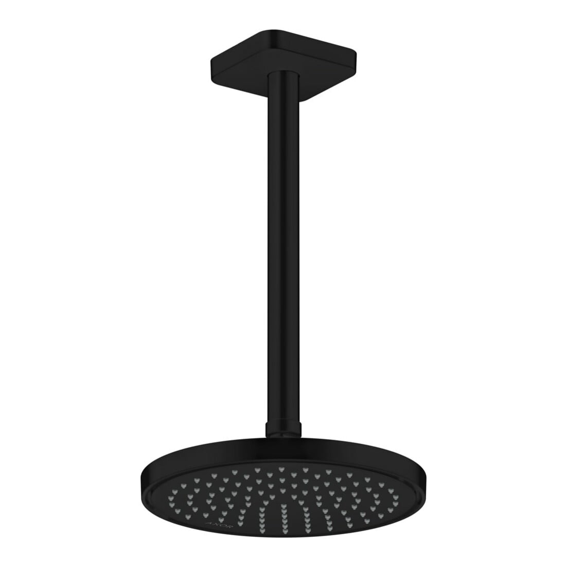 hansgrohe Axor pomme de douche plafond ou murale, 220 mm, 1 an, noir mat