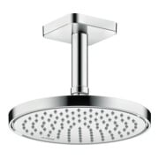 hansgrohe Axor Pomme de douche plafond ou murale, 220 mm, 1 jet, chrome-2
