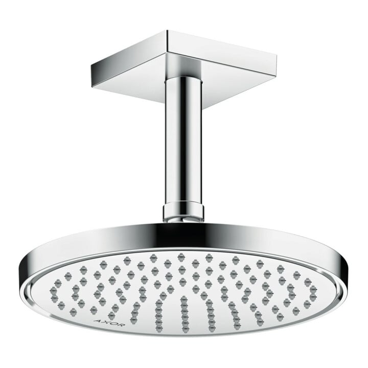 hansgrohe Axor Pomme de douche plafond ou murale, 220 mm, 1 jet, chrome