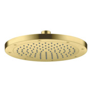 hansgrohe Axor pomme de douche plafond ou murale, 245 mm, 1 jet, brossée