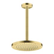hansgrohe Axor pomme de douche plafond ou murale, 245 mm, 1 jet, brossée-4