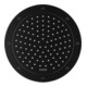 hansgrohe Axor pomme de douche plafond ou murale, 245 mm, 1j, mat noir