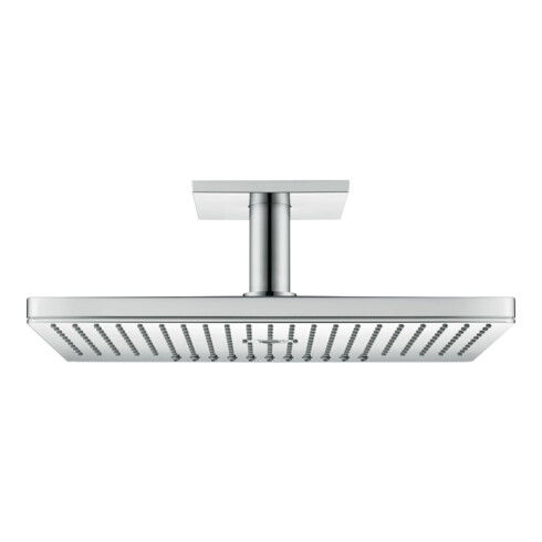 hansgrohe Axor pomme de tête avec raccord plafond, 460x300, 3 jets, chrome