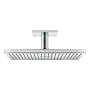 hansgrohe Axor pomme de tête avec raccord plafond, 460x300, 3 jets, chrome-4