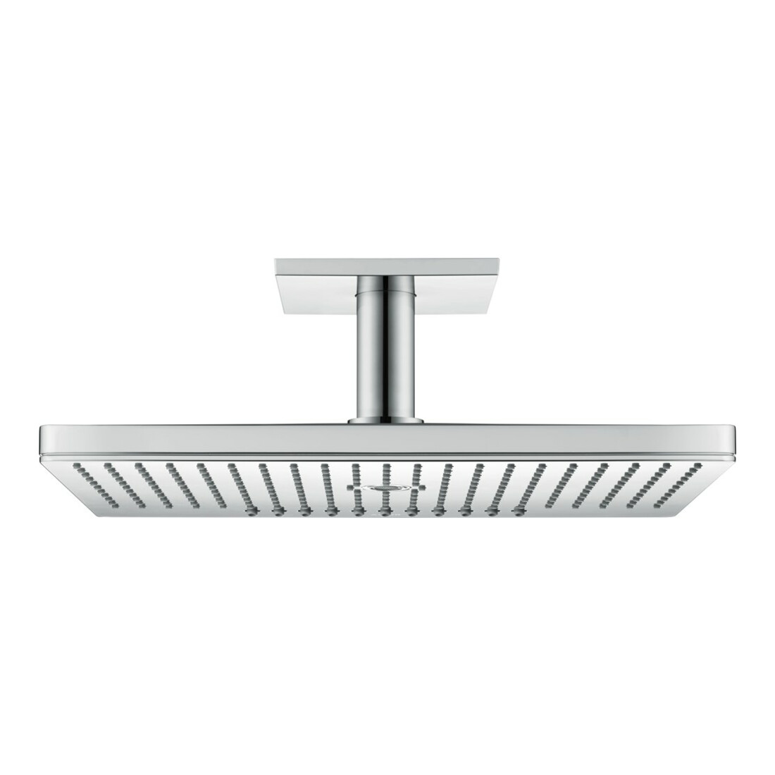 hansgrohe Axor pomme de tête avec raccord plafond, 460x300, 3 jets, chrome