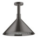 hansgrohe Axor pomme de tête de plafond, 240 mm, 2 jets, brossé bleu vc-1