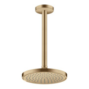 hansgrohe Axor pomme de tête EcoSmart encastrée, 220 mm, 1 an, bronze brossé-5
