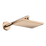hansgrohe Axor pomme de tête EcoSmart encastrée 245x185 mm, 1 jet, poli or rose-5