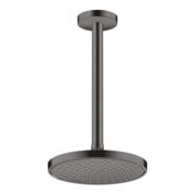 hansgrohe Axor pomme de tête EcoSmart plus encastrée, 220 mm, 1 an, brossé bleu-2