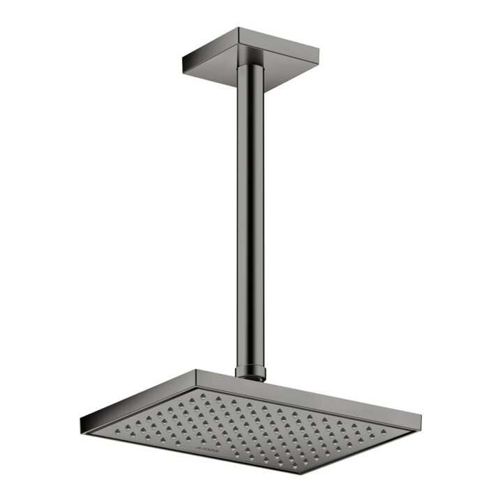 hansgrohe Axor pomme de tête EcoSmart plus encastrée, 245x185 mm, 1 jet, bleu poli