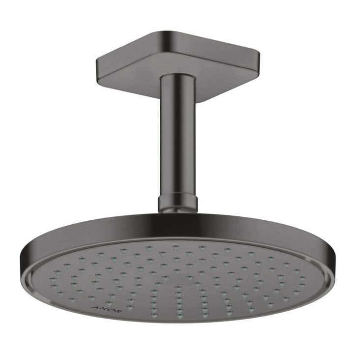 hansgrohe Axor pomme de tête encastrée, 220 mm, 1 jet, brossé bleu vc