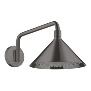 hansgrohe Axor pomme de tête m bras, wd, 240 mm, 2 jets, brossé bleu vc