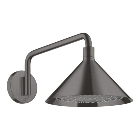hansgrohe Axor pomme de tête m bras, wd, 240 mm, 2 jets, brossé bleu vc