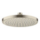 hansgrohe Axor Pommeau de douche plafond, 220 mm, 1 jet, nickel brossé-1