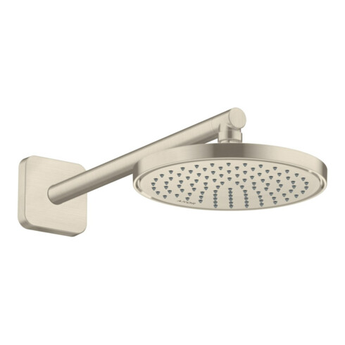 hansgrohe Axor Pommeau de douche plafond, 220 mm, 1 jet, nickel brossé