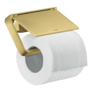 hansgrohe Axor Porte-papier universel avec couvercle, métal, laiton brossé