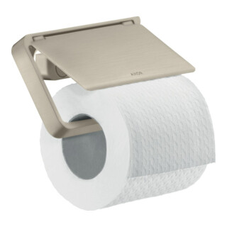 hansgrohe Axor Porte-papier universel avec couvercle, métal, nickel brossé