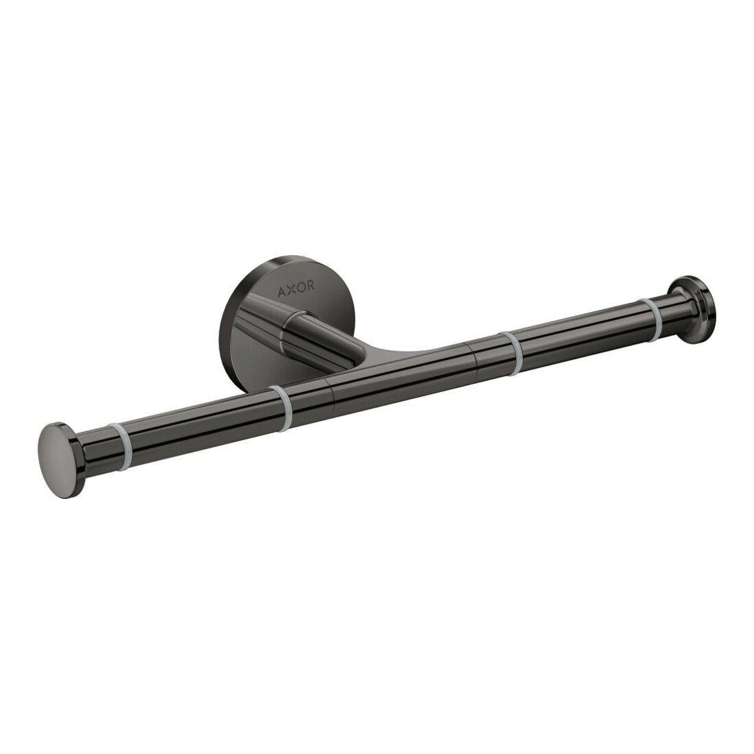 hansgrohe Axor PRH Uni. Douche circulaire double, murale, chrome noir poli