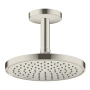 hansgrohe Axor Raccord plafond 100 mm, rond, aspect inox-2