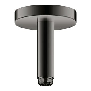 hansgrohe Axor Raccord plafond 100 mm, rond, chrome noir poli