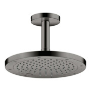 hansgrohe Axor Raccord plafond 100 mm, rond, chrome noir poli-2