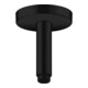 hansgrohe Axor Raccord plafond 100 mm, rond, noir mat-1