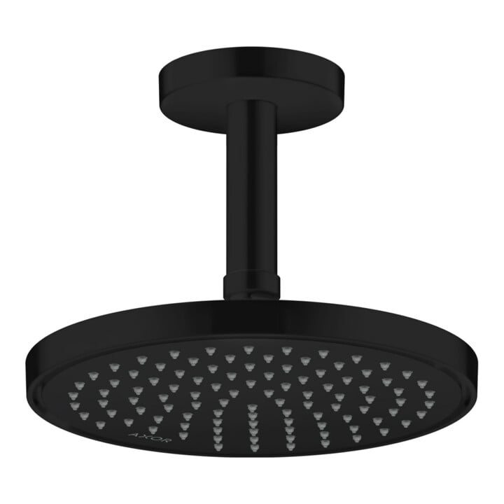 hansgrohe Axor Raccord plafond 100 mm, rond, noir mat
