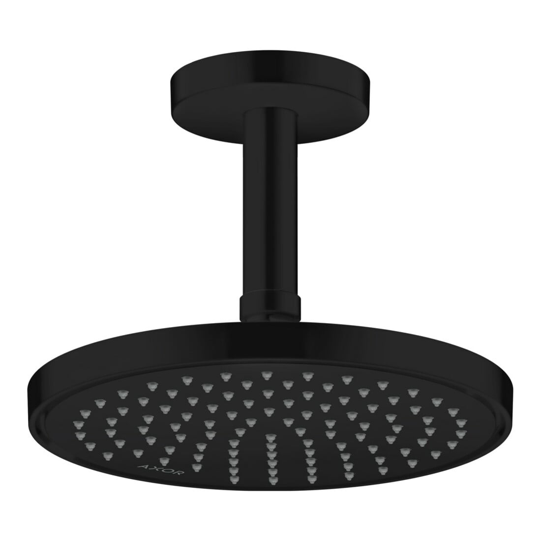 hansgrohe Axor Raccord plafond 100 mm, rond, noir mat