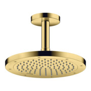 hansgrohe Axor Raccord plafond 100 mm, rond, optique or poli-5
