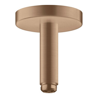 hansgrohe Axor Raccord plafond 100 mm, rond, rouge doré brossé