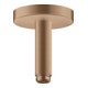 hansgrohe Axor Raccord plafond 100 mm, rond, rouge doré brossé-1