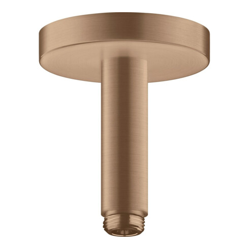 hansgrohe Axor Raccord plafond 100 mm, rond, rouge doré brossé