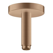 hansgrohe Axor Raccord plafond 100 mm, rond, rouge doré brossé