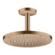 hansgrohe Axor Raccord plafond 100 mm, rond, rouge doré brossé