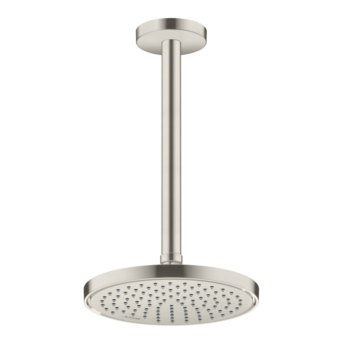 hansgrohe Axor Raccord plafond 300 mm, rond, aspect acier inoxydable