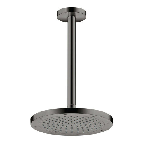 hansgrohe Axor Raccord plafond 300 mm, rond, chrome noir poli