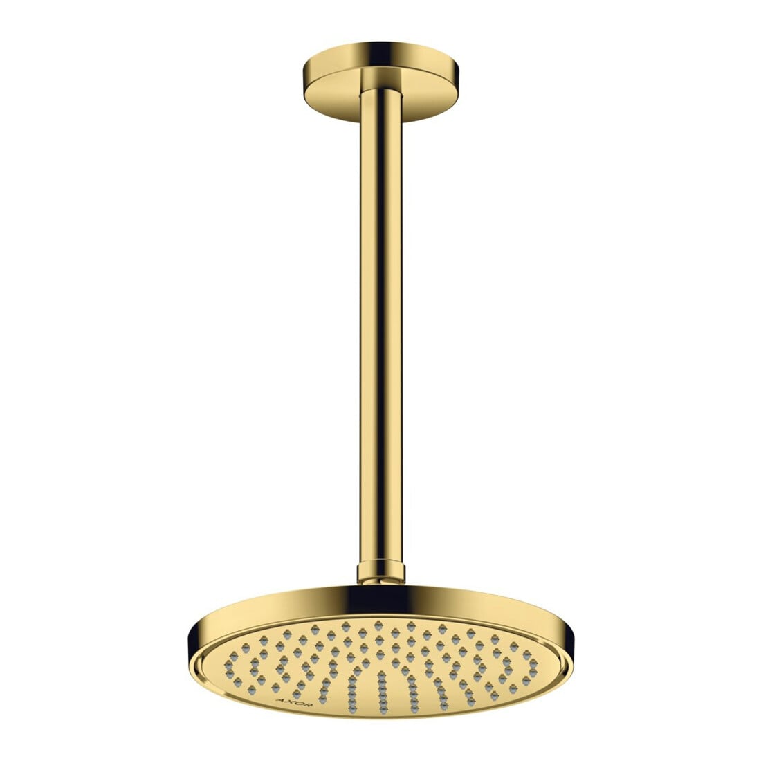 hansgrohe Axor Raccord plafond 300 mm, rond, optique or poli