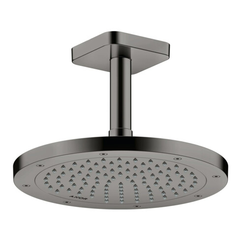 hansgrohe Axor Raccord plafond softsquare 100 mm, chrome noir poli, carré