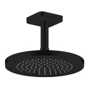 hansgrohe Axor Raccord plafond softsquare 100 mm, noir mat, carré-2